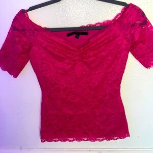 GUESS lace top size is XS